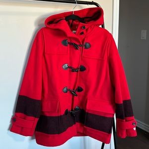 NWT Women’s Hudson’s Bay Official Olympic Outfitter Wool Jacket - size XL